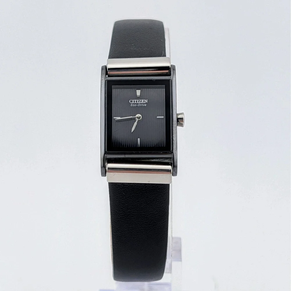 Citizen Axiom Eco-Drive B023-S036585 Women's Watch Pinstripe Dial 18mm